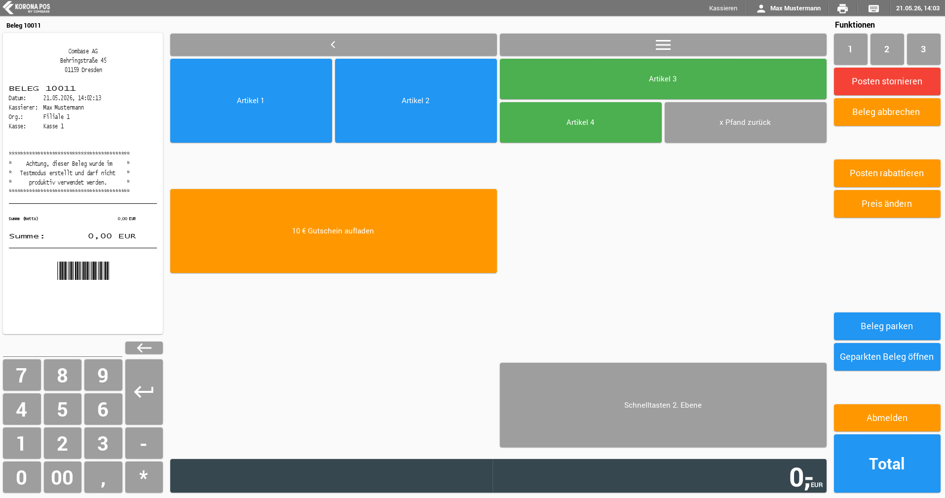 KORONA Dashboard