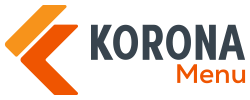 KORONA Menu Logo